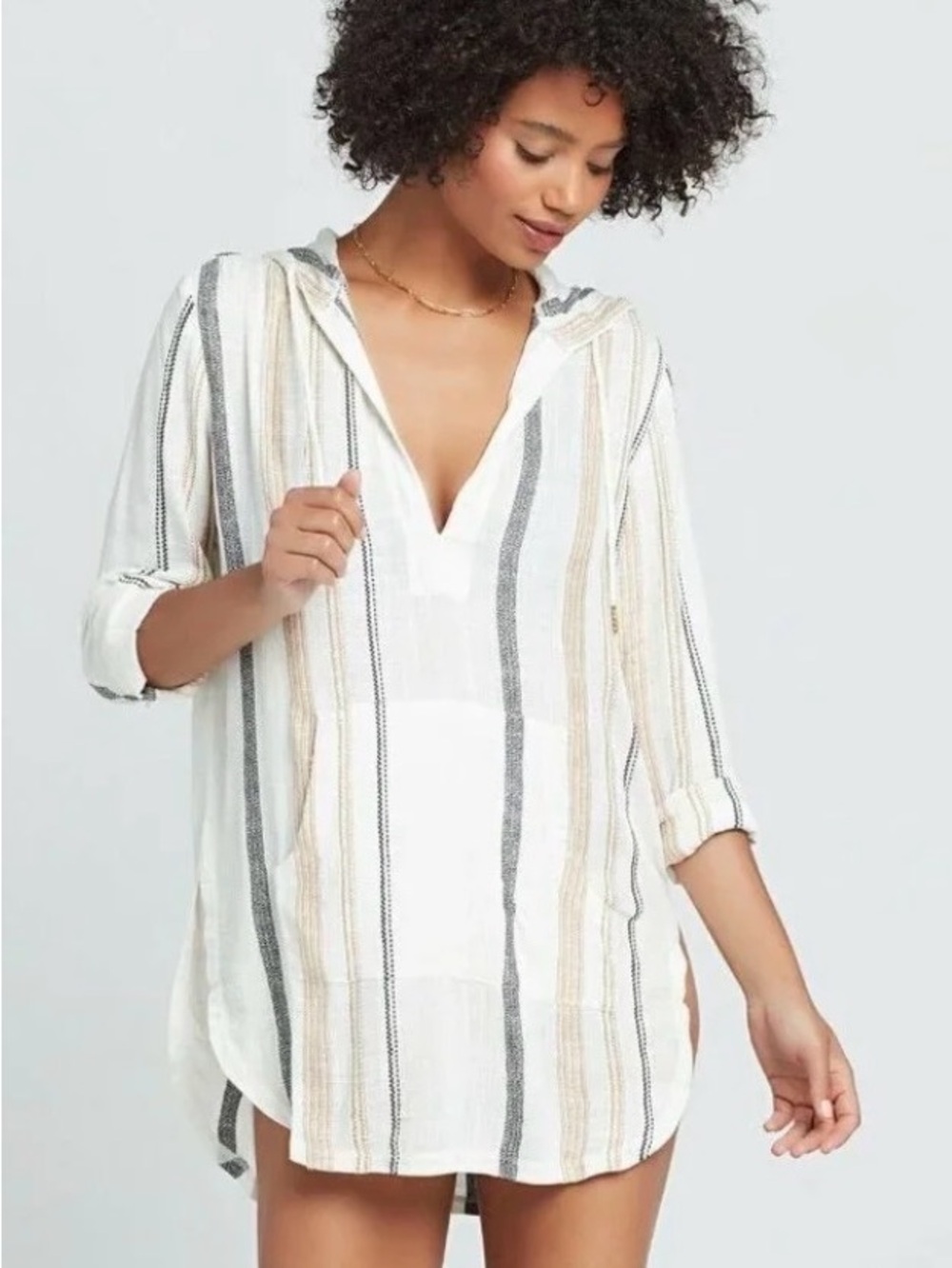 l*space Caswell Cover-Up in El Camino Stripes